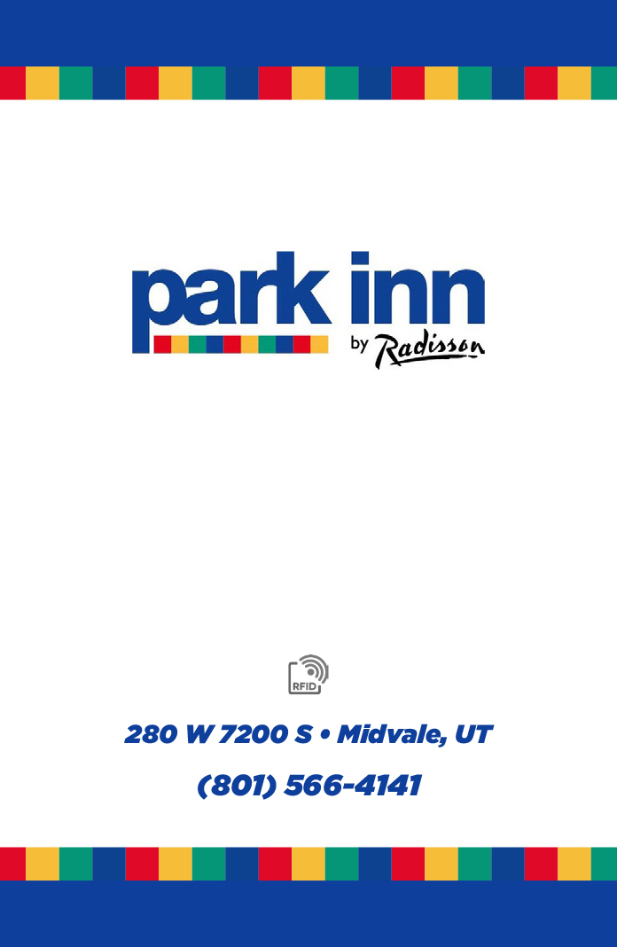 A hotel proudly sponsoring our print ads