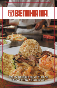 Benihana's RFID Card