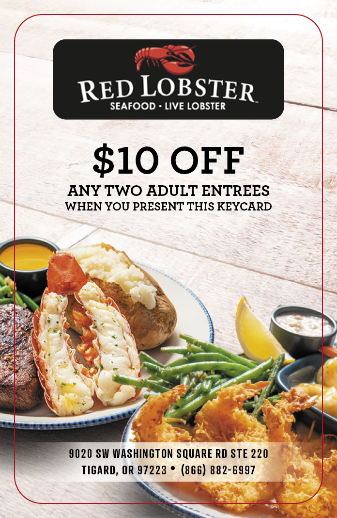 Red Lobster RFID Card